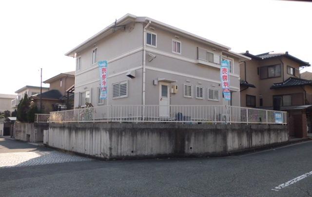 Local appearance photo. Northwest ・ Northeast of the corner lot