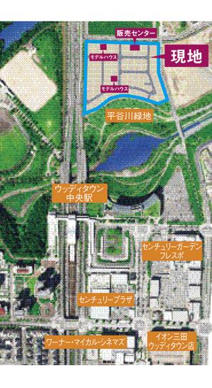 Not only say that the station location, The center area of ​​the city is right there. Come true both rich natural and useful life is, Big Town is born to privileged location