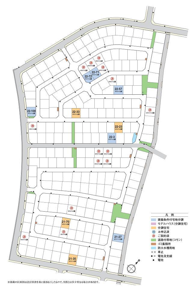 Compartment figure. Land price - compartment view