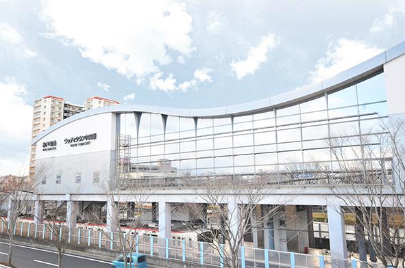 station. Kobe Electric Railway 680m to "Woody Town Chūō Station" station