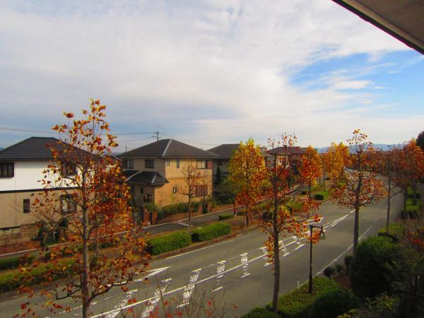 View photos from the dwelling unit. Since the faces on both sides of the road is also a feeling of opening view from the children's quite