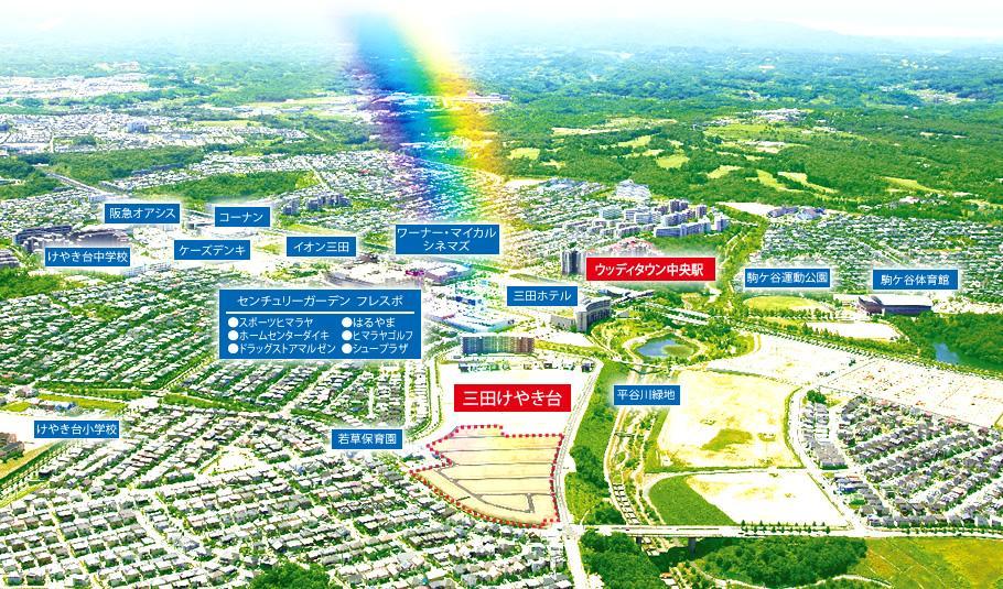 aerial photograph. New life to start in the middle of the Udditaun