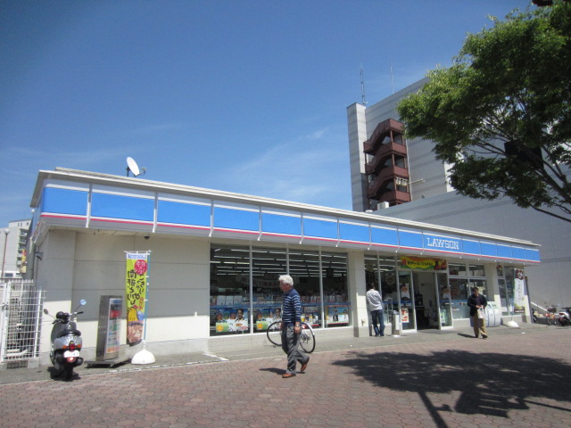 Convenience store. Lawson Sanda Flower Town Station store up to (convenience store) 807m