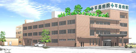 Hospital. Naojinkai Hirashima 1559m to the hospital (hospital)