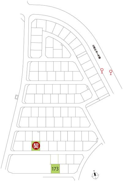 Compartment figure. Land prices -  ※ Compartment Figure