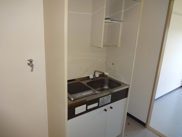 Kitchen. IH is with a heater