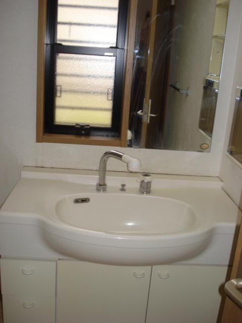 Wash basin, toilet. Indoor (July 2013) Shooting