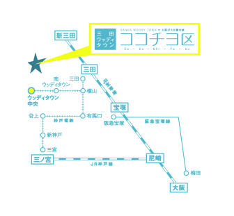 route map. 7 o'clock bus service, Eleven.  Commuting also convenient Yurinokidai. 
