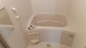 Bath. Bathing with a bathroom dryer