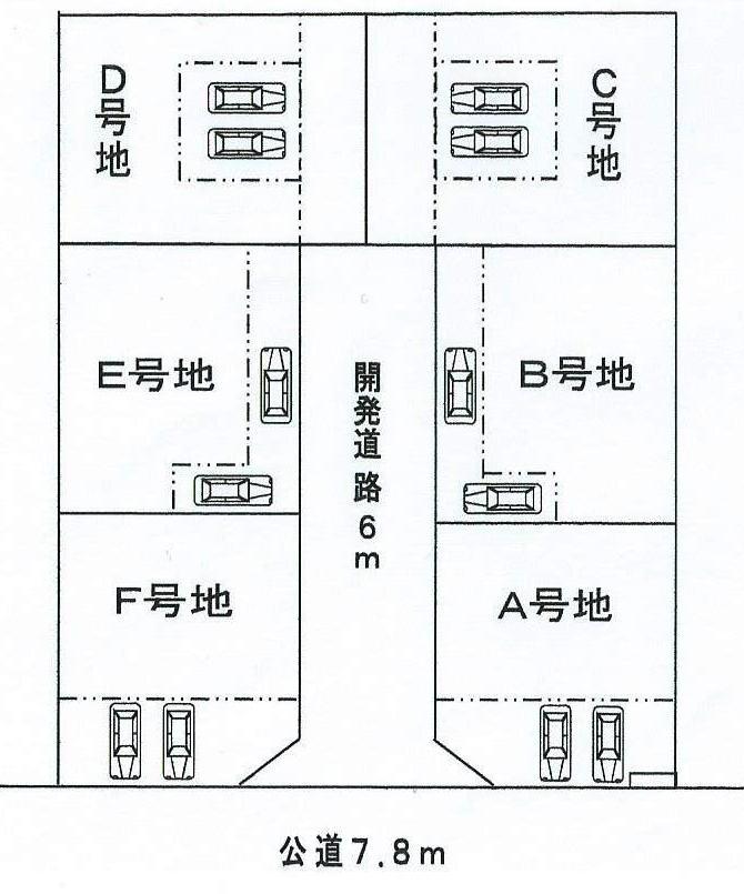 The entire compartment Figure. Facing the 6m width road is shaping land 6 compartment