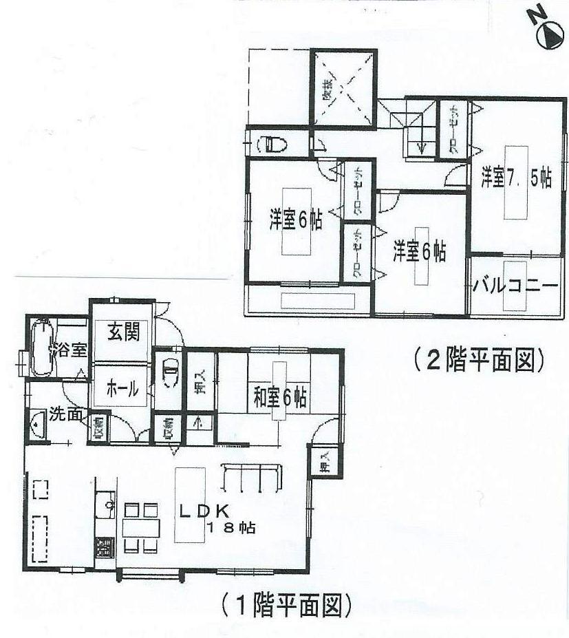 Floor plan. (F No. land), Price 39,800,000 yen, 4LDK, Land area 153.87 sq m , Building area 103.68 sq m