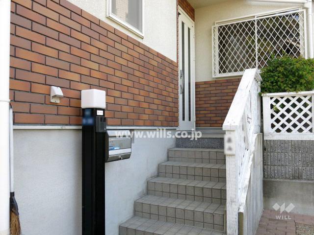 Entrance. Local shooting