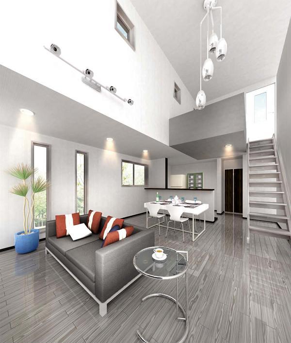 Building plan example (Perth ・ Introspection). Free design tailored to the customer's wish!