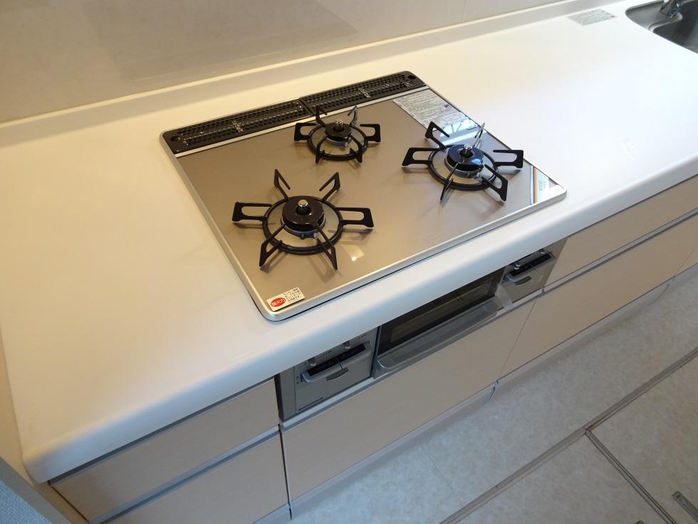 Kitchen. 3-neck gas stove