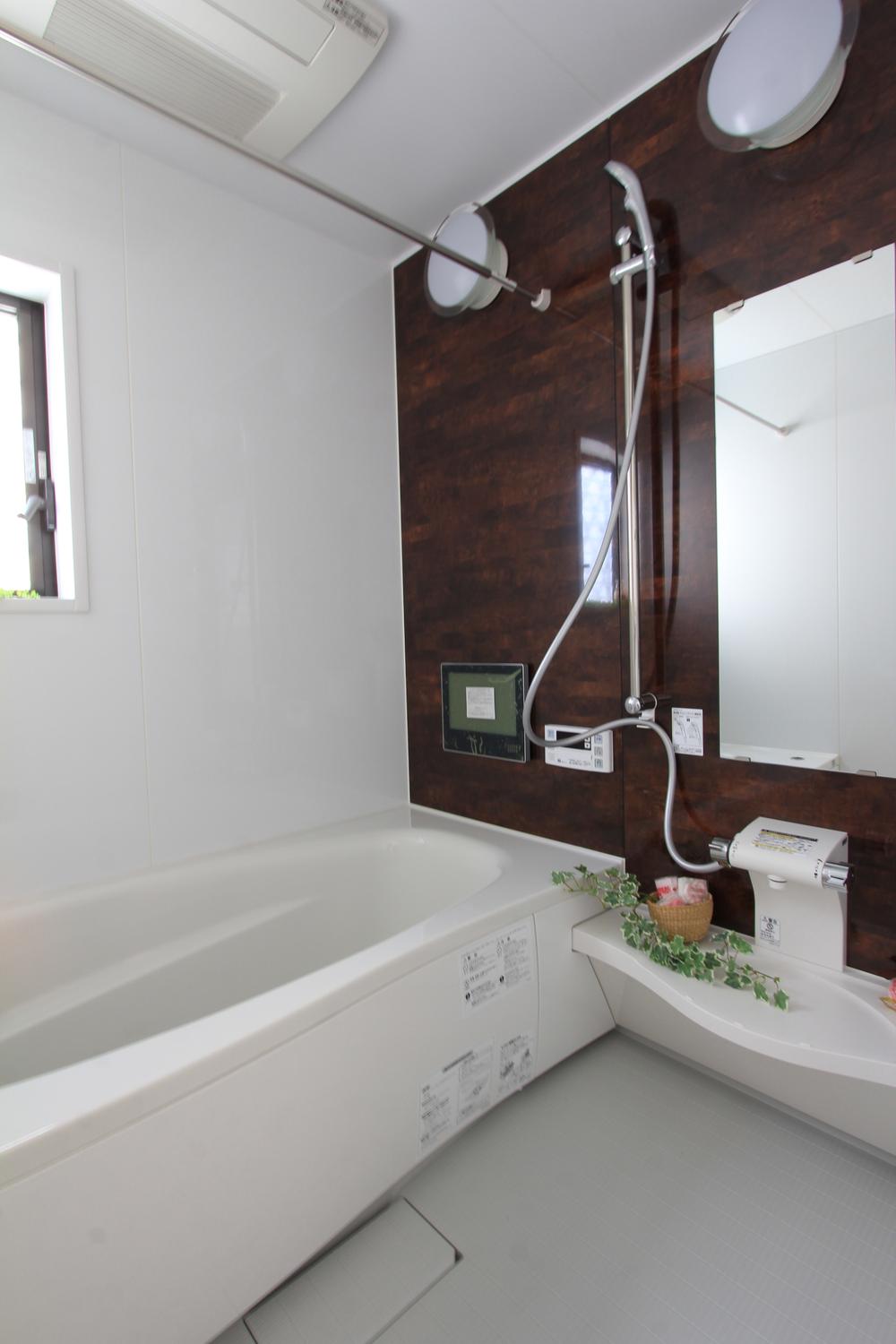 Model house photo. Model house bath