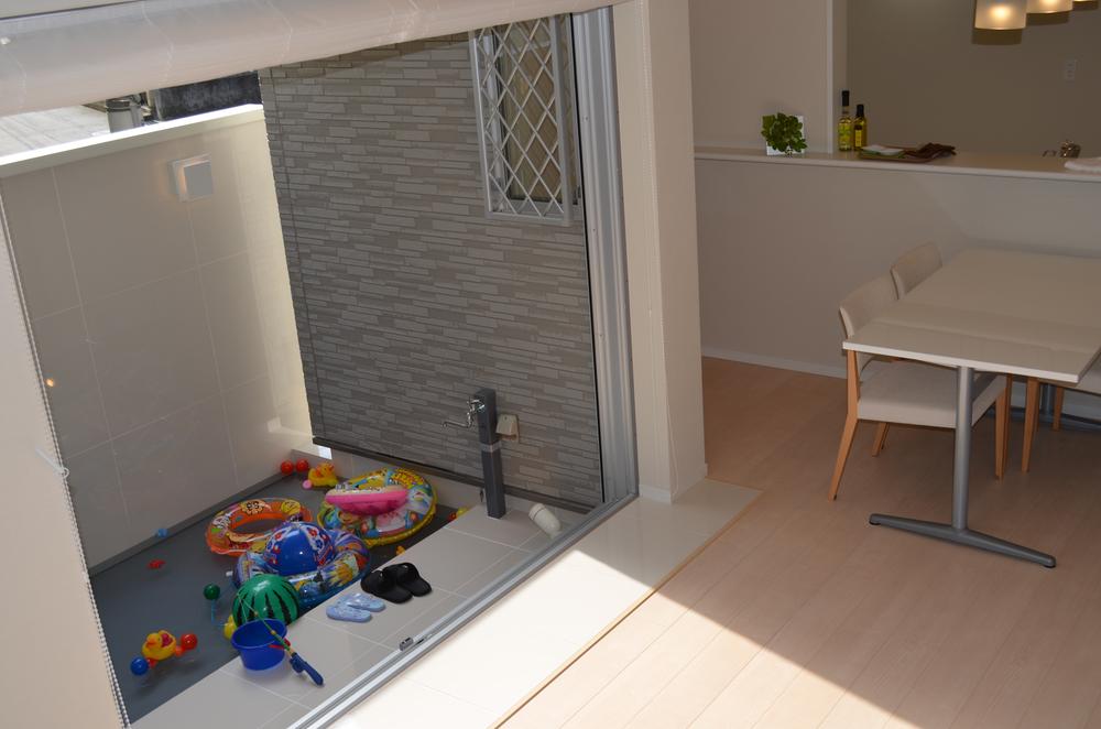 Model house photo. Model house