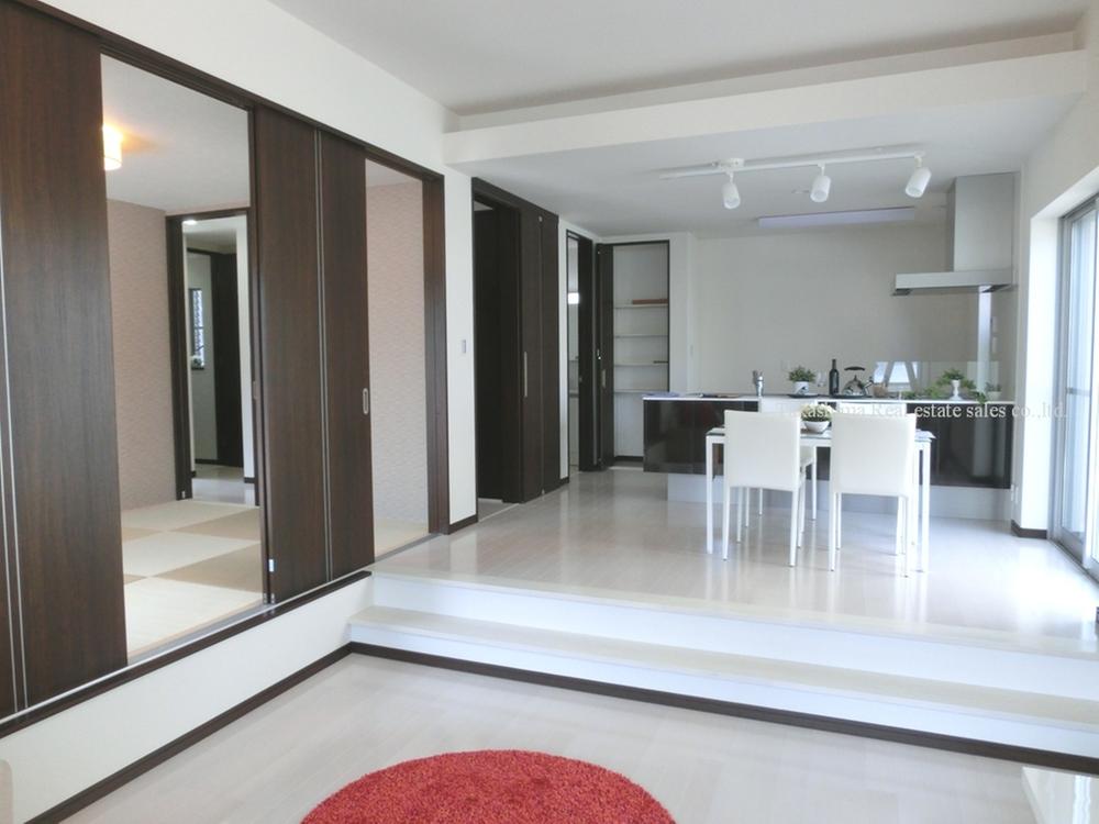 Living. Well is a modern design overlooking skip floor.