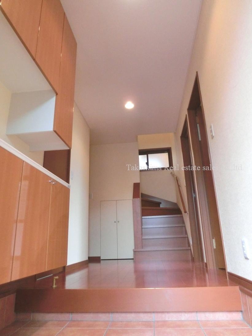 Entrance. Entrance hall is large and bright design.