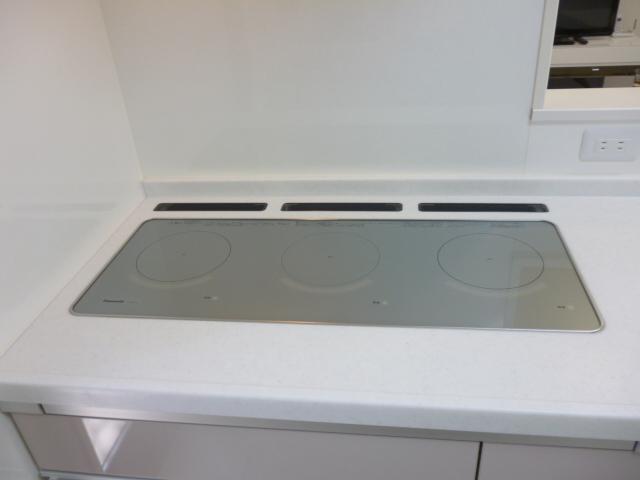 Kitchen. Panasonic triple IH stove