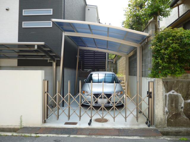 Parking lot. Car space