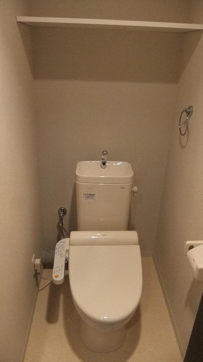 Toilet. Warm water washing toilet seat