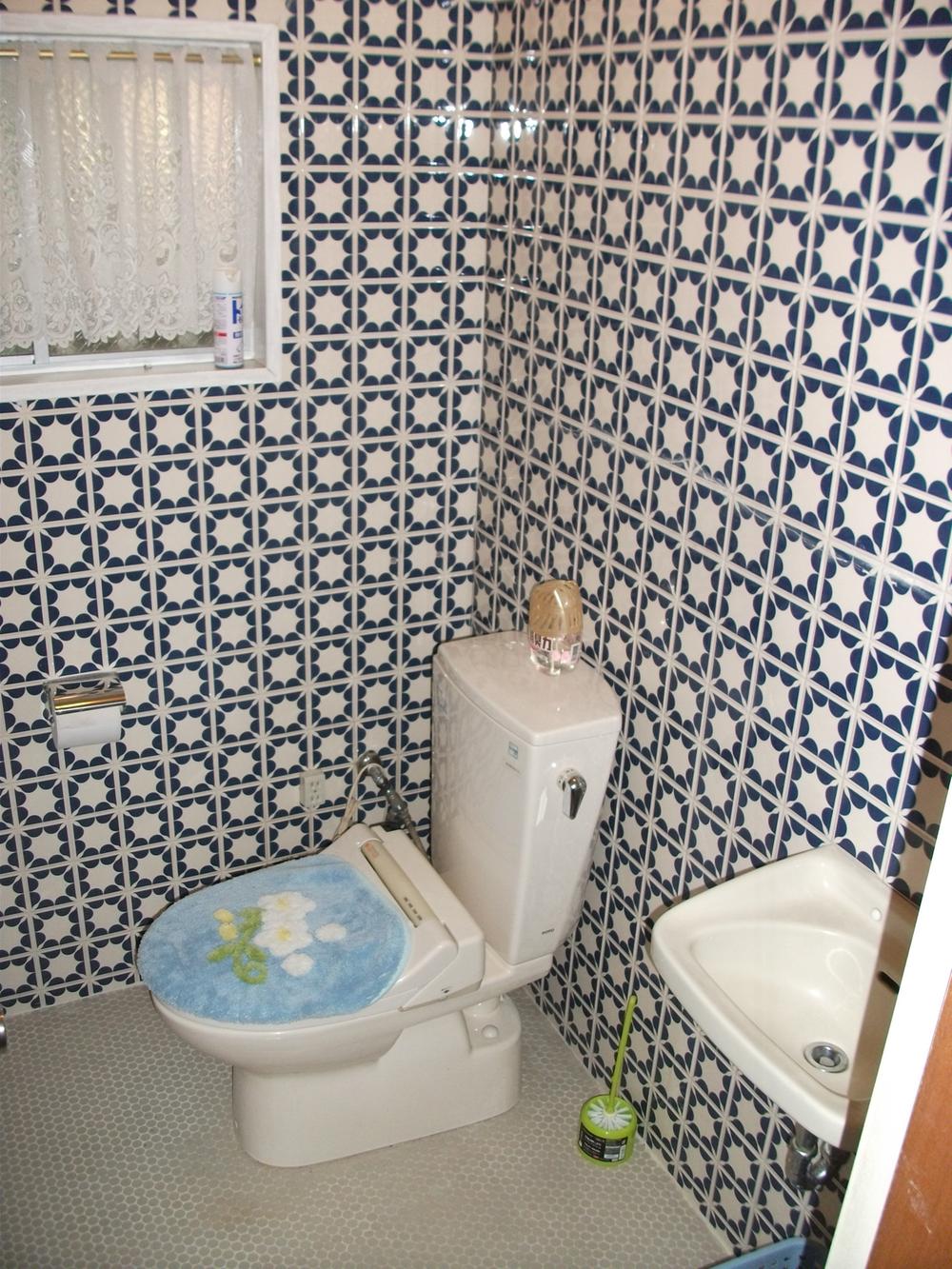 Toilet. First floor toilet with ensured space and spacious