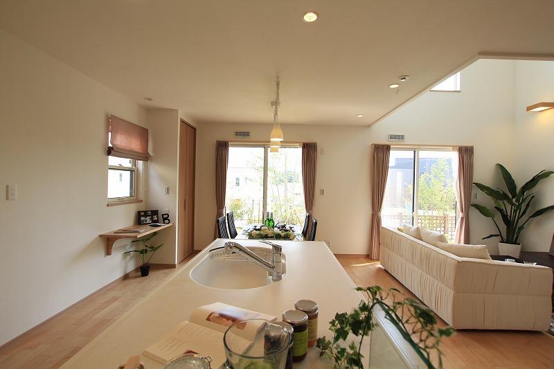 Kitchen. The view from the kitchen.