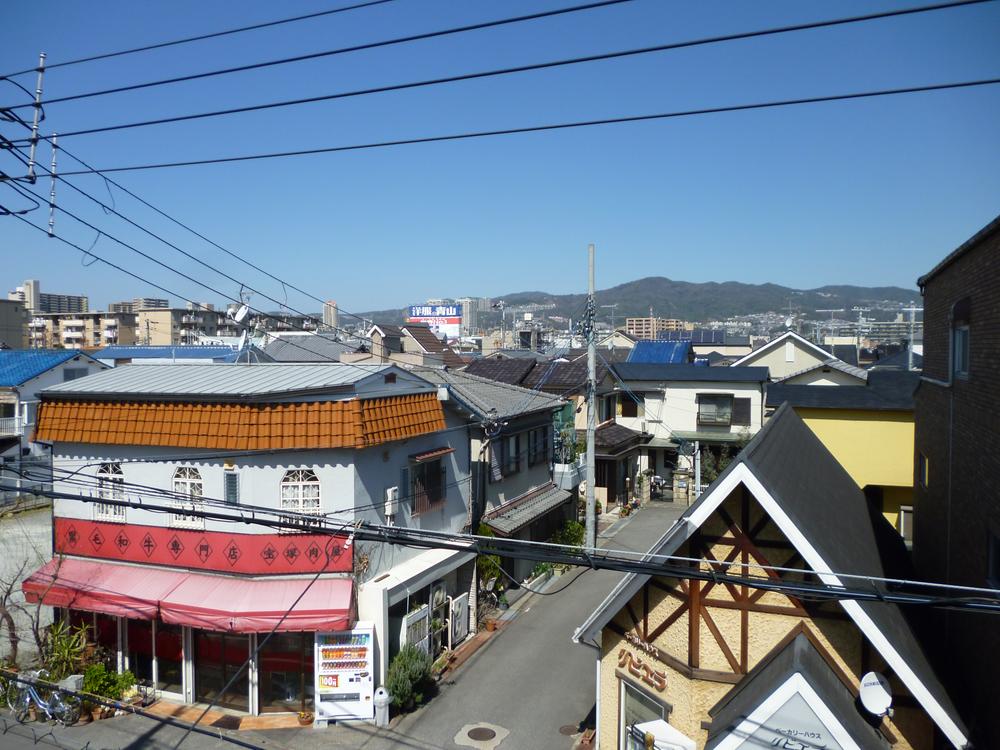 Balcony. View from the balcony