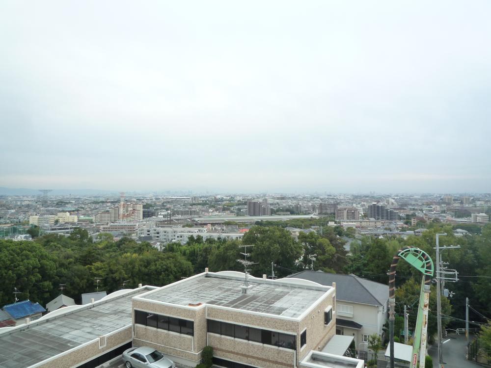 Balcony. Scenery as seen from the balcony
