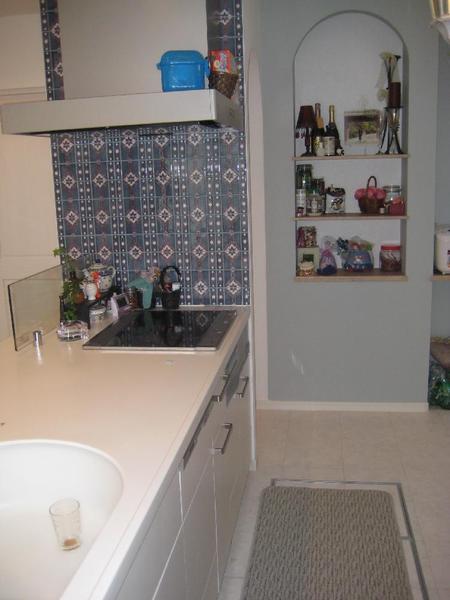 Kitchen. Kitchen tile is also a dish of attention.