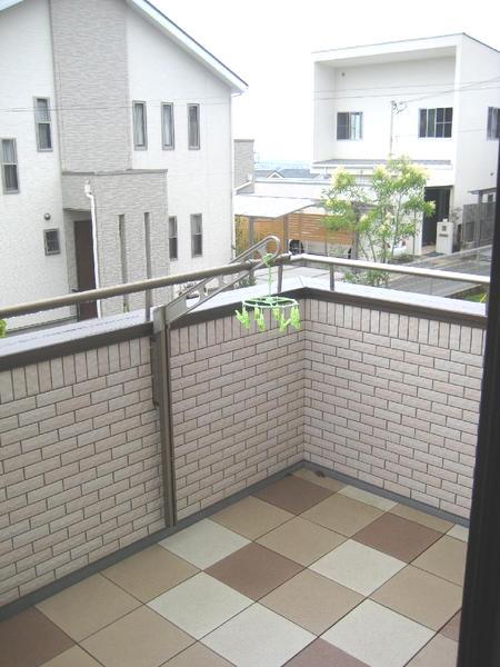 Balcony. Balcony of the southeast side is a large.