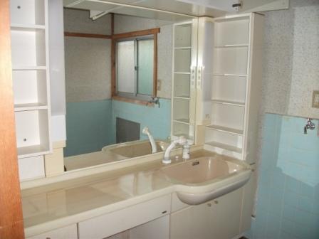 Wash basin, toilet. Shoot the wash basin