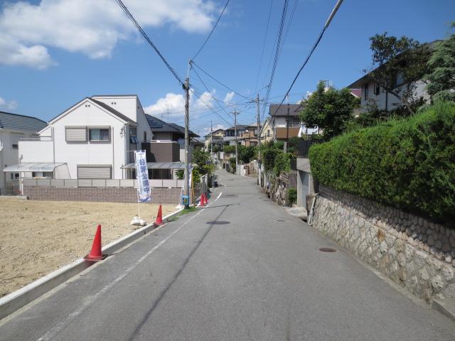 Local photos, including front road. Southeast side the entire surface of the road (from the southwest side)