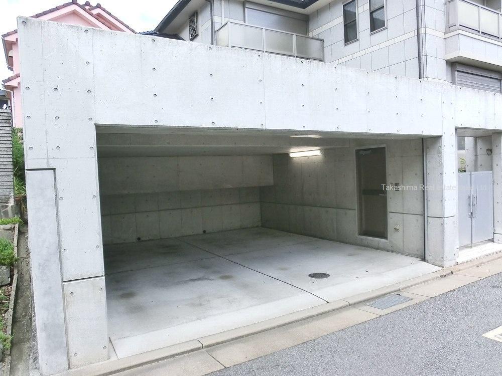 Parking lot. Parking is underground garage parallel 2 car.