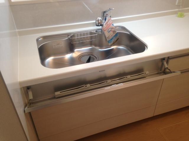 Kitchen. Water purifier with sink