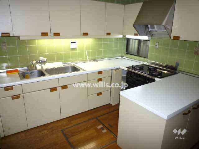 Kitchen. Large kitchen work space