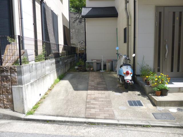 Parking lot. Car space