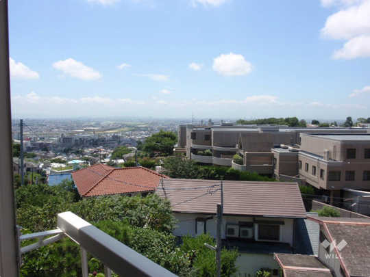 View photos from the dwelling unit. View from the balcony (southwest direction)