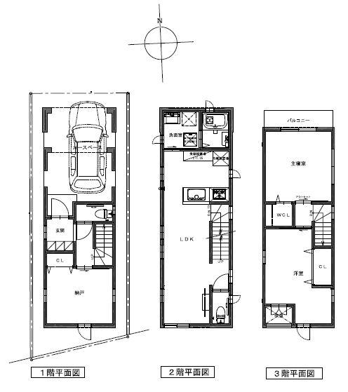 Building plan example (floor plan). Building plan example Building price 16 million yen