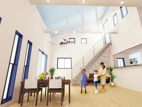 Building plan example (Perth ・ Introspection). Image Perth