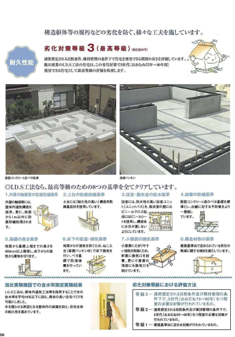 Construction ・ Construction method ・ specification. Pat degradation measures! ! 