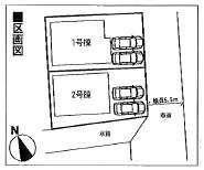 The entire compartment Figure. Newly built single-family Takasago Sone-cho Compartment Figure