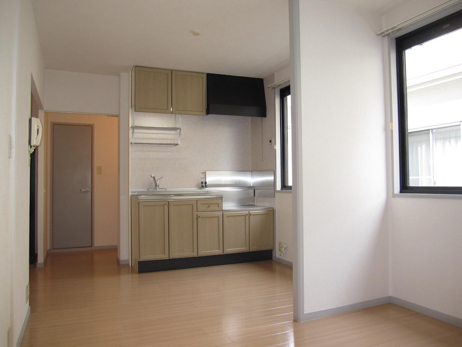 Living and room. Living is. It is bright because the window often