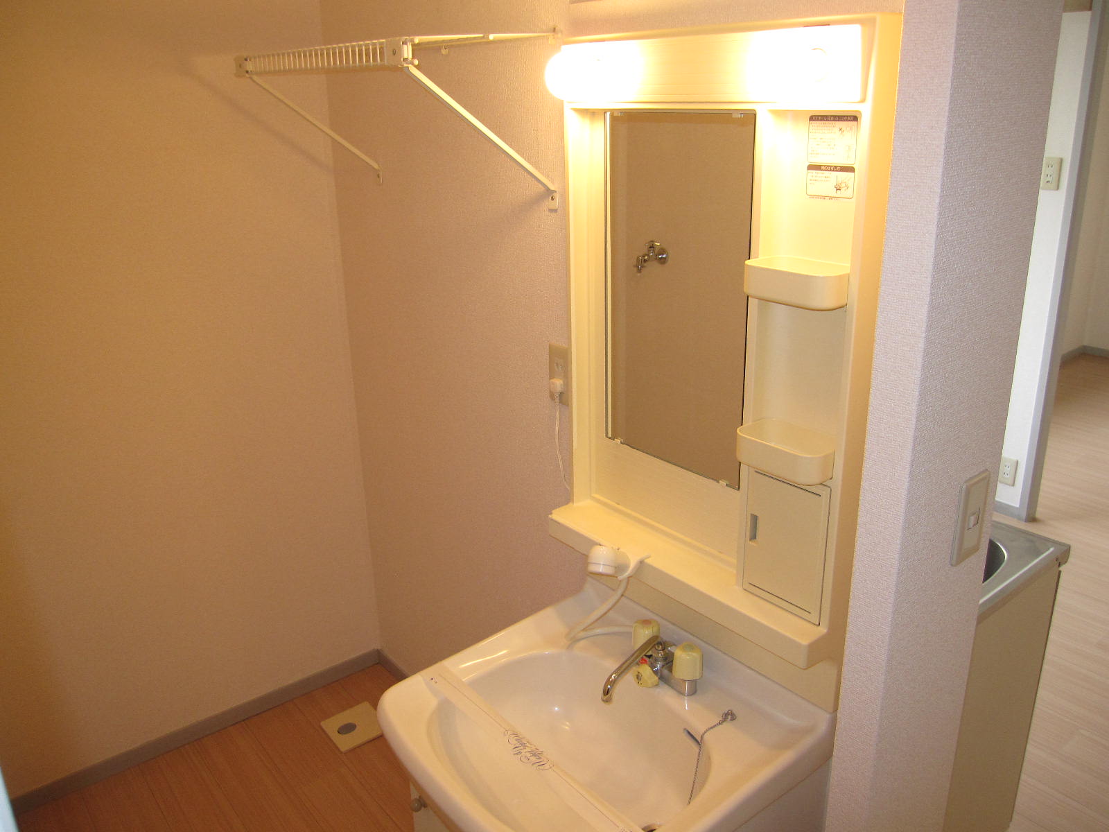 Washroom. Shampoo dresser