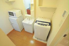 Washroom. Washroom (independent washbasin)