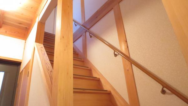 Other introspection. With stair handrail