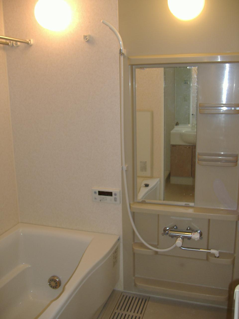 Bath. Spacious bathtub