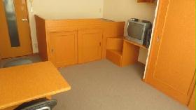 Living and room. With consumer electronics