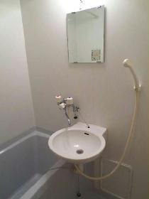 Bath. With bathroom dryer