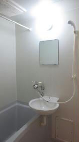 Bath. With bathroom dryer